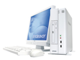 エプソン、Windows XP搭載のコンパクトデスクトップPC--4万円台から