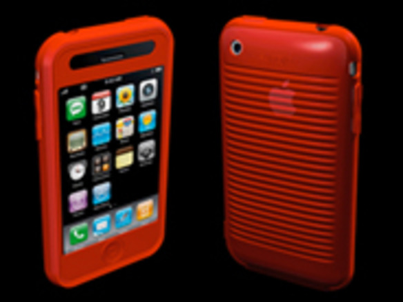 グリップ感、一体感のあるデザイン--Sumajin製のiPhone 3G専用カバー