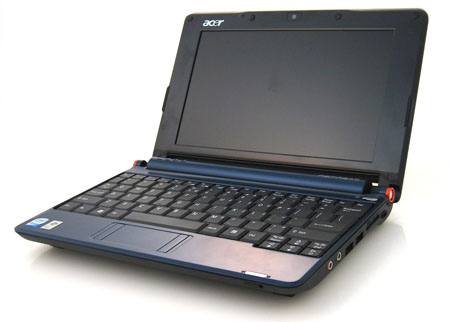 Acer Aspire one

　「Acer Aspire one」はその名前が示すとおり、魅力的で機能的なデザインと確かなパフォーマンス、価格に比して優れた機能とで、多くのユーザーにとってまさに打ってつけの1台となるだろう。8.9インチバックライト付きLEDディスプレイ（1024×600）はネットブックとしてのスイートスポットを的確にとらえている。価格は329ドルからで、1.6GHz Intel Atom N270、512Mバイトメモリ、8GバイトSSD、Linuxというスペック。だが、プラスわずか20ドルで、1Gバイトメモリ、120Gバイトハードディスクドライブ、Windows XP Home Editionのモデルを手に入れることができる。また400ドルのモデルは、160Gバイトのハードディスクドライブと、6セルバッテリ（Acerによると5時間半の連続使用が可能）を備えている。

　Aspire oneは通常のポート以外に、モバイル環境でデジタル写真をすばやく転送するのに便利なマルチフォーマットカードリーダを採用している。こうした機能のすべてが、「ASUS Eee PC 910」や「Dell Inspiron Mini 9」など他の8.9インチネットブックよりも薄くて軽い、光沢のある美しいケースに収められている。このAspire oneで唯一残念な点は、携帯電話との通信に便利なBluetoothと、ワイヤレスモデム用のExpressCardスロットがないことだ。IEEE 802.11b/gには対応しているが、モバイルブロードバンドアクセスに関するオプションが制約されることになる。
