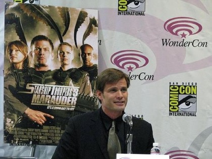 　米国の俳優であるCasper Van Dien氏。最新作の「Starship Trooper」でWonderConに来場した。