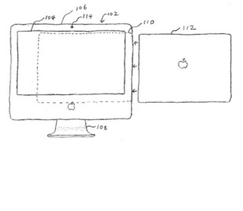 タブレット型Macと「iMac」ドックステーション

　Appleの特許の目玉がこちら。

　見事なほどおかしなこの特許では、「標準的な」iMacのデザインを持つコンピュータが示されている。言い換えれば、標準的なのは見かけだけで、スクリーンの裏側から本体に差し込める別個のタブレット型PCがあるという事実をともなっている。

　有名なお祝い用の料理であるTurducken（七面鳥の中に鶏肉とアヒルを詰めた料理）のコンピュータ版が必要な人にうってつけだ。

評価：10点満点中2点
David Bowieの「スペイス・オディティ」のようなSFの世界か。