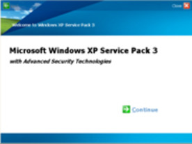 「Windows XP SP3」がRTMリリース、アップグレードは短時間で簡単に