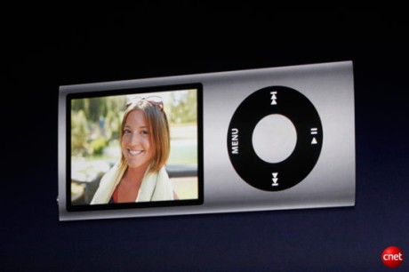 　新iPod nanoでの写真表示。