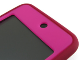 2色シリコンのカラフルボディ--レイ･アウトから2nd iPod touchケース