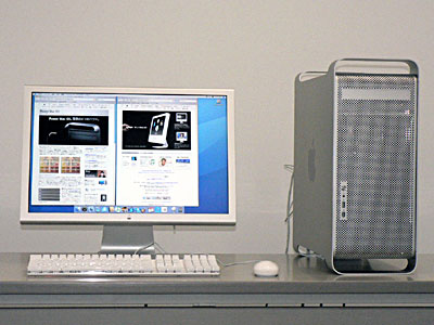 アップルコンピュータは10月20日、デュアルコアのPowerPC G5プロセッサを搭載した「Power Mac G5」デスクトップシリーズと、ノート型コンピュータ「PowerBook G4」の15インチおよび17インチの新モデルを発表した。国内でも記者説明会が開催され、実機が公開された。