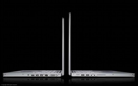 　Apple Computerが「MacBook Pro」をアップデートした。Appleによると、全モデルに、Intelの「Core 2 Duo」プロセッサを搭載し、これまでのモデルに比べて最大39％高速化しているという。