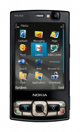 　Nokiaは、同社の携帯電話「N95」の機能を強化し、ついに米国で発売する準備を整えた。同社は、8Gバイト版と北米エディションの2つの新モデルを発表した。米国モデルは、RAM容量が2倍で、2GバイトのmicroSDカードと、寿命が30％長い大容量バッテリを搭載する。