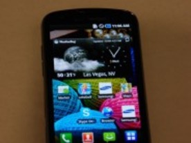 フォトレポート：サムスンの4G携帯電話「Samsung 4G LTE Smartphone」