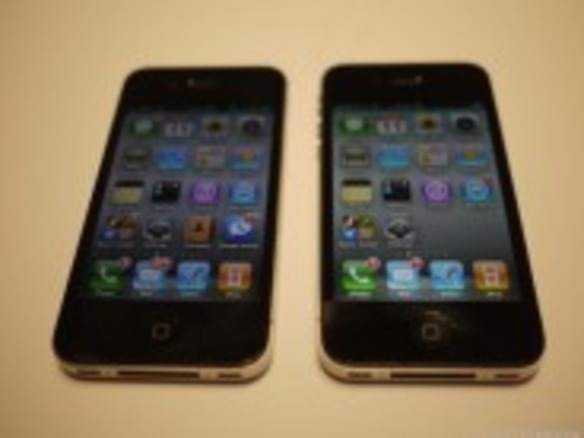 フォトレポート：Verizon版「iPhone 4」を実機で紹介--従来版とどこが違う？