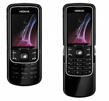 　Nokiaのハイエンド向け携帯電話「Nokia 8600」。3Gに対応する携帯電話で、200万画素のカメラを搭載する。ボディには金属とガラスが使用されている。今四半期中に発売される予定だ。