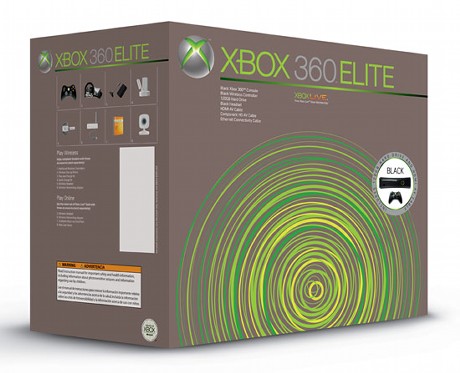 　Xbox 360 ELITE用の新しいパッケージ。