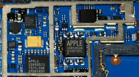 　Appleの338S0512、338S0506の2つのチップについては、情報を発掘することができなかった。