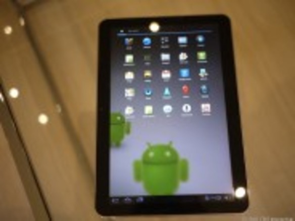 フォトレポート：サムスン、デュアルコア搭載タブレット「Galaxy Tab 10.1」を発表--MWCで