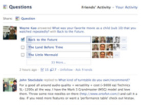 Facebook、Q&A製品「Facebook Questions」に新機能--投票形式の回答が可能に