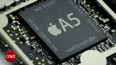 　筆者により強い印象を与えたのは、内部的な改良だ。Appleは、デュアルコア「A5」プロセッサを採用した。