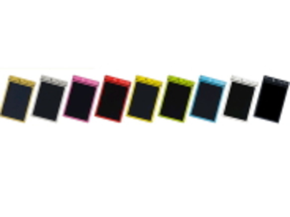キングジム、電子メモパッド「ブギーボード」に新色--全9色のラインアップ