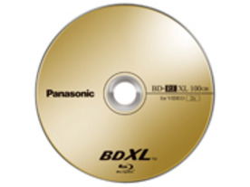 パナソニック、書換型のBDXLディスクを発売--3層で100Gバイト