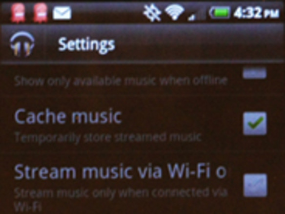 デベロッパー版「Android Market」に新音楽アプリ--うわさの「Google Music」か
