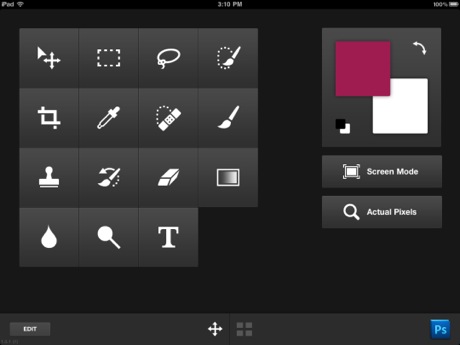 Adobe Nav

　Adobe Navは、カスタムツールパレットの作成と、iPadをサブのツールスクリーンとして使用することを可能にする。