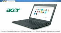 Acer製Chromebook