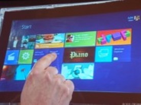 フォトレポート：「Windows 8」のデモを写真で紹介