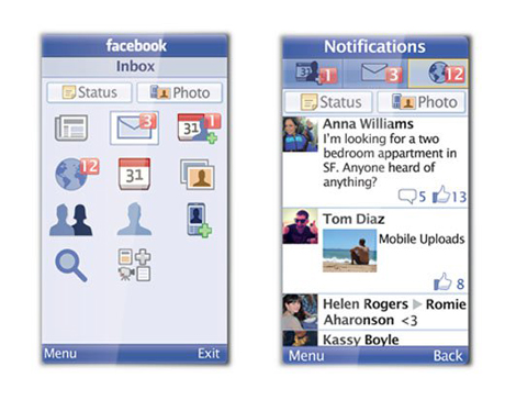 FacebookのEvery Phoneアプリ