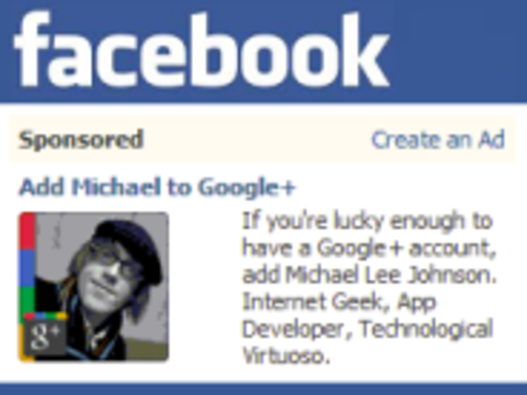 Facebook、「Google+」の広告を禁止
