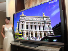 シャープ、中国で70V型AQUOS発売へ--3Dモデル含む2機種を投入