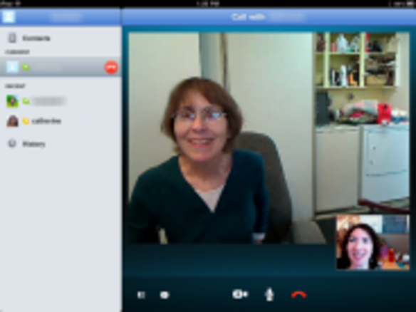 iPad用「Skype」アプリ、ようやく登場--3G回線でのビデオチャットも可能