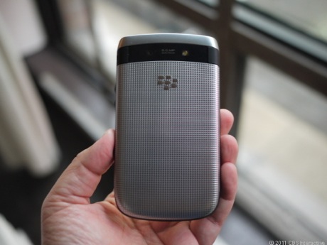 　BlackBerry Torch 9810は、5メガピクセルのフラッシュ付きカメラを搭載し、720pのHD動画も撮影できる。