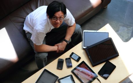 SketchBookのプロジェクトマネージャーであるChris Cheung氏。同プログラムのモバイルアプリケーション版の開発を先頭に立って率いた。