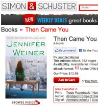 Simon & Schusterは電子書籍を直接販売しているが、電子書籍端末への読み込みは簡単ではない。