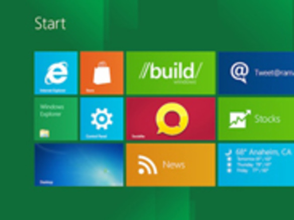 マイクロソフト、「Windows 8」の詳細を明らかに--BUILDイベント