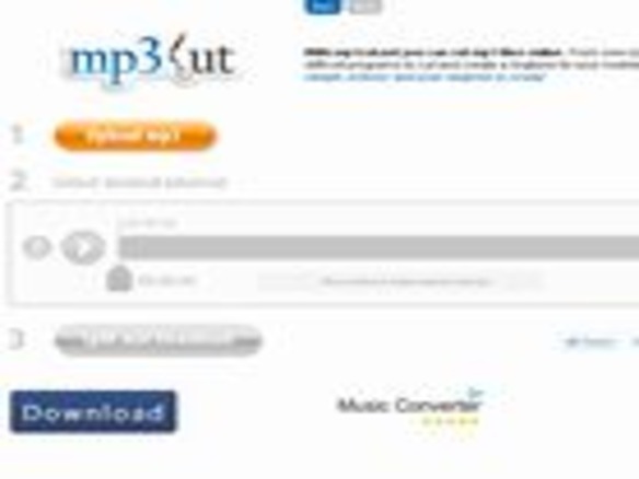 ウェブサービスレビュー Mp3ファイルを自由な長さにカットできる Mp3cut Cnet Japan