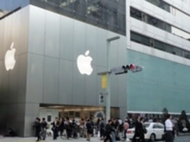 iPhone 4S発売--Apple Store銀座の状況