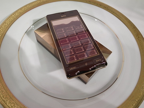 　人気のチョコレートをモチーフにしたデザイン。