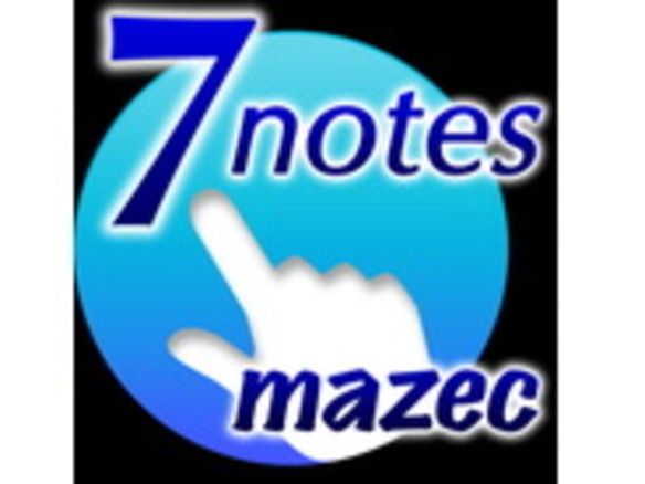 MetaMoJi、Android手書きメモアプリを正式リリース--「7notes with mazec」