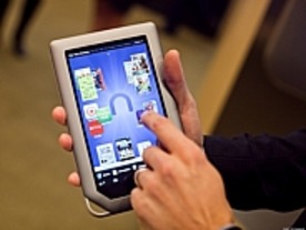 フォトレポート：写真でみる「NOOK Tablet」--Barnes & Noble発表