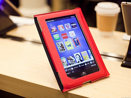 　アプリケーションや書籍も、「NOOK Tablet」のレイアウトに最適化されている。