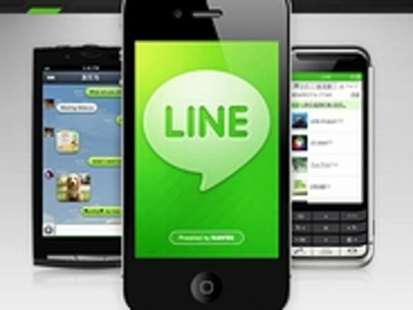 無料通話・メールアプリ「LINE」が累計500万DLを突破