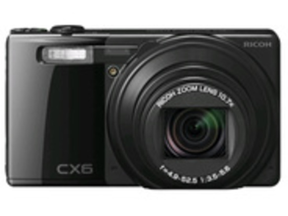 最短0.1秒のAF--リコー、デジタルカメラ「CX6」