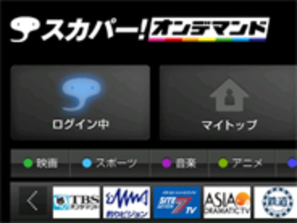 スカパー オンデマンド有料配信開始 見逃し番組対応など Cnet Japan