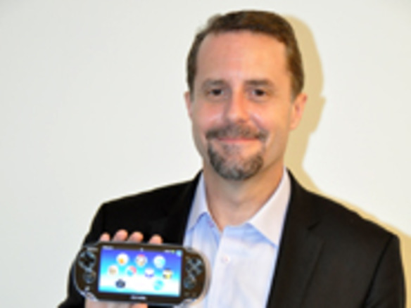 SCEIアンドリュー社長がPS Vitaに自信見せる--ソーシャルゲームは「競合しない」