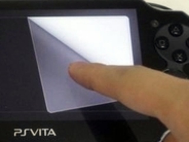 Playstation Vita 開封の儀 なぞってめくって初期設定へ Cnet Japan