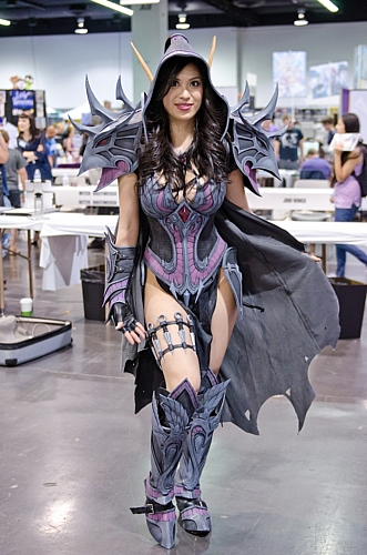 　Wizard World主催の「Anaheim Comic Con 2011」にて。