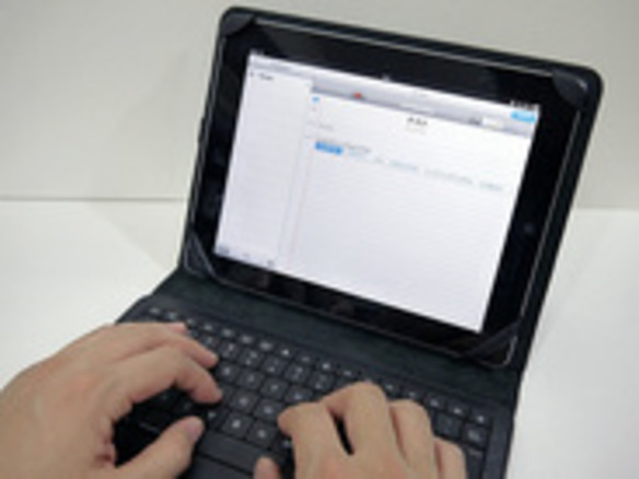 「SoftBank SELECTION ケース＆キーボード for iPad」の使い心地