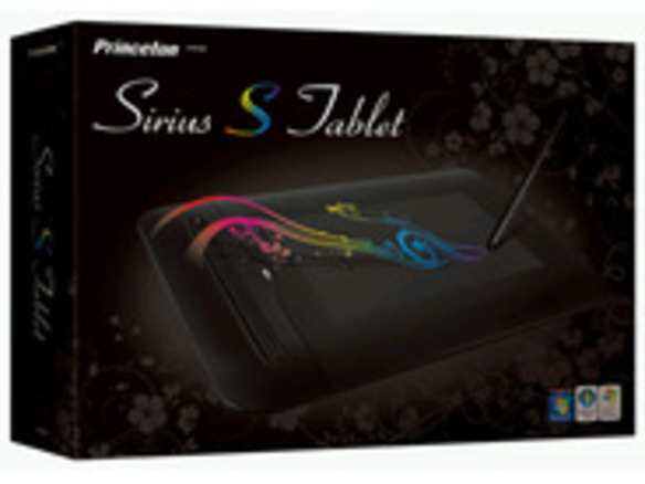 プリンストン、2048段階の筆圧で細やかに描ける「Sirius S Tablet」