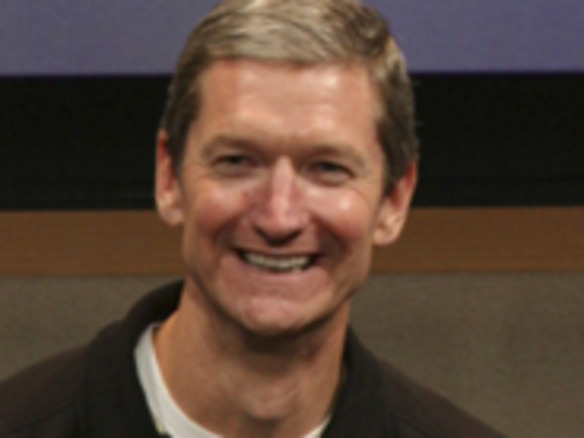 アップルのクック氏、2011年のCEO報酬獲得額で首位に