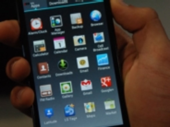 画像で見るクアッドコア「LG Optimus 4X HD」