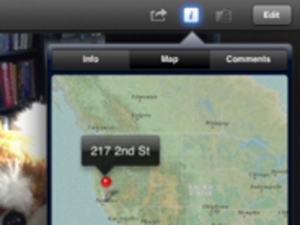 「iOS」向け「iPhoto」、グーグルの地図を使用せず--OpenStreetMapのデータを採用